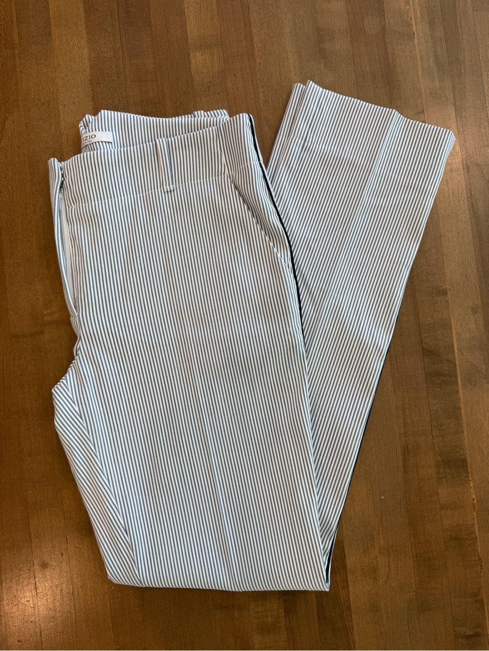 ❤️ Sfzio Studio Vertical Striped Trousers in Navy/White ❤️